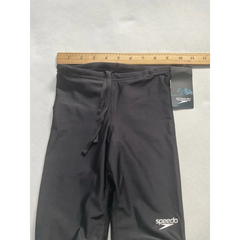 Speedo  black  Youth Boys Swim‎ Trunks Board Shorts Size 24 Pro Lot
